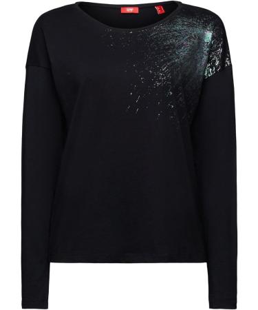 ESPRIT Women's T-Shirt M 001/Black - Buy Online on GoSupps.com