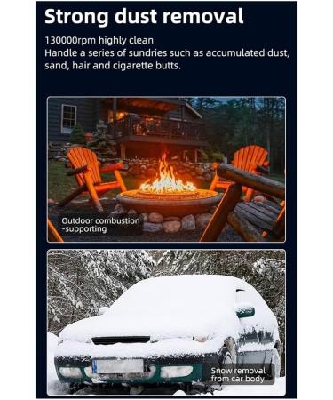 Tovmekdjn New Violent Fan Internet Celebrity Hair Dryer High-Speed Brushless Motor Ducted Turbofan Three-Speed Speed Regulation Easy to Use - Buy Online on GoSupps.com