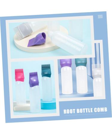 GALPADA 6 pi ces Flacon Applicateur Peigne pour Coloration Cheveux Bouteille Plastique avec chelle Gradu e Pratique pour Appliquer Huile et Lotion Aux R utilisable et Facile  - Buy Online on GoSupps.com