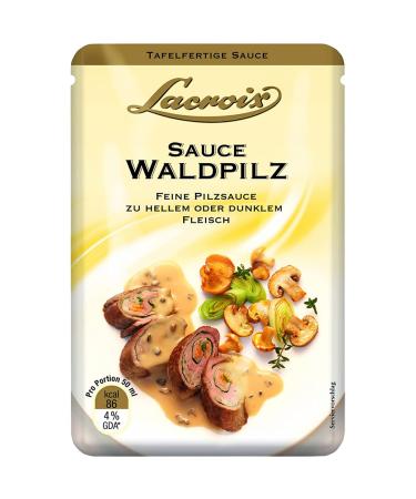 n.v. Lacroix Forest Mushroom Sauce a fine creamy mushroom sauce with meat 150ml
