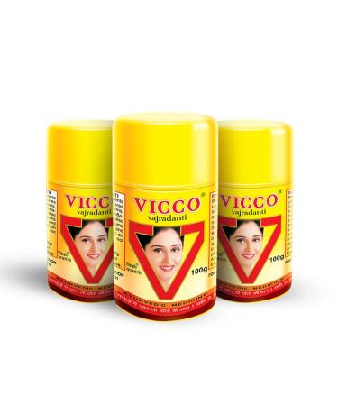 Vicco Vajradanti Powder-100g (Pack of 3)