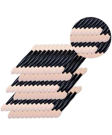 50 Pack Eyeshadow Brushes Dual Sided Eyeshadow Brush Sponge Tipped Oval Makeup Applicator Makeup Brush Makeup and Care Professional Design - Buy Online on GoSupps.com