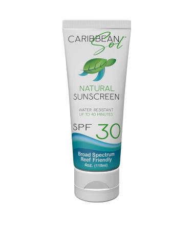 Buy Caribbean Sol SPF 30 Sunscreen 4oz - Best Sun Protection for All Skin Types - Fast International Shipping - Buy Online on GoSupps.com