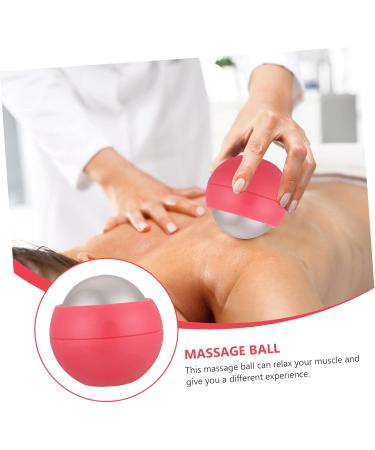 Solustrie 3-in-1 Hand & Foot Massage Ball - Stainless Steel Muscle Roller & Fitness Tool for Ultimate Relief | International Shipping Available - Buy Online on GoSupps.com