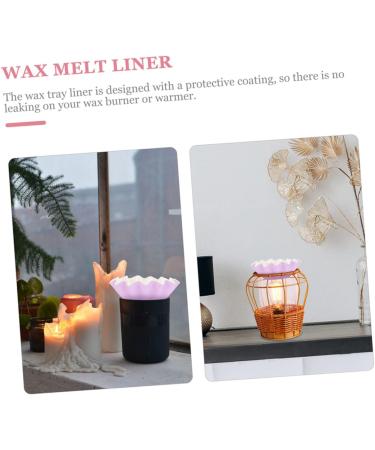 HOMSFOU 400 PCS Purple Paper Cups - Wax Scented Durable Pet Coated Ideal for Parties & Events - International Shipping Available - Buy Online on GoSupps.com