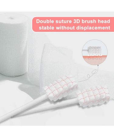 50 Pcs Infant Toothbrush & Tongue Cleaner Set for 0-36 Month Baby Oral Care - Disposable & Gentle Cleaning Gauze Stick - Buy Online on GoSupps.com