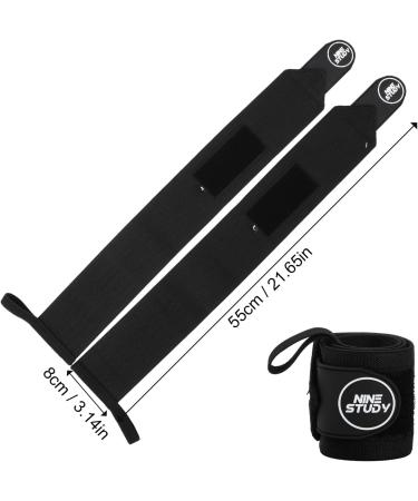 Hoaaigo Adjustable Wrist Wraps for Fitness | Breathable Support Bandages for Weight Lifting & Strength Training - Best Gym Accessories - Buy Online on GoSupps.com