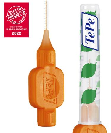 TePe Original Orange Interdental Brushes 0.45mm - 3 Packs of 8 | 8 Count - Pack of 1 - Buy Online on GoSupps.com