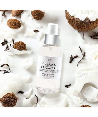 Cream'd Coconut Fine Fragrance Mist 4 Fl Oz 118 mL - an Irresistible Blend of Coconut Milk Fresh Coconut Cashmere and Vanilla Noir - Buy Online on GoSupps.com