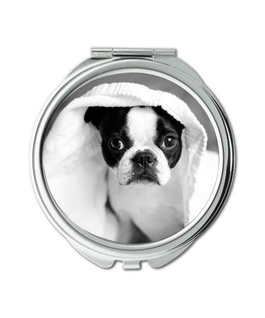 Mirror makeup mirror Animal Cute Dog Pet pocket mirror portable mirror