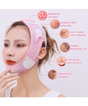 Double Chin Reducer Face Slimming Strap V Line Lifting Face-Belt for Women Men Tightening Skin - Buy Online on GoSupps.com