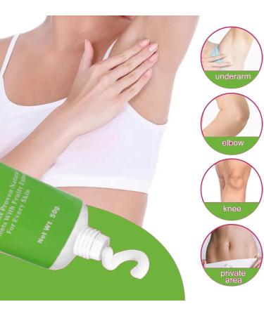 Whitening Cream For Underarm Smoothing Underarm Cream Skin Lightening Cream for Dark Skin Reduce Odor & Darkness Lightening Cream For Dark Armpit Treatment Arm & Knee & Dark Joint-Bikini Area - Buy Online on GoSupps.com