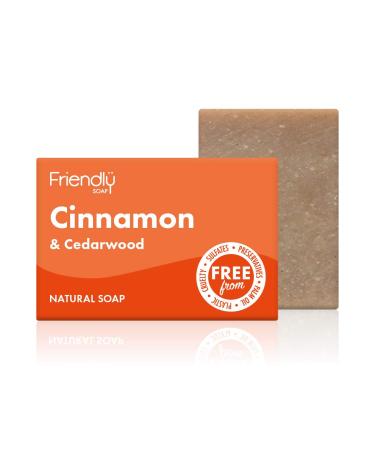 Friendly Soap Friendly Soap Cinnamon and Cedarwood Soap 0.1 kg