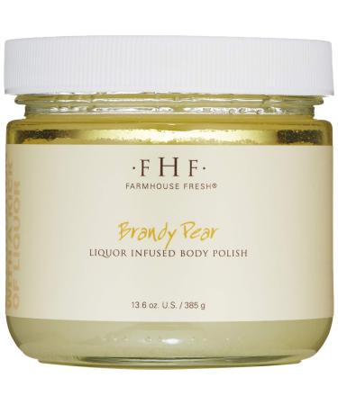 FarmHouse Fresh Brandy Pear Body Polish 13.6 oz. | Liquor Infused Formula - Buy Online on GoSupps.com