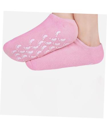 POPETPOP Heel Protector Heel Cushions 3 Pairs Foot Moisturizing Socks Non-slip Skin Gel Spa Sock - Buy Online on GoSupps.com