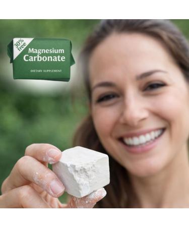 LENICO Magnesium Carbonate Cubes | Pack of 3 x 7 g Each | Natural Dietary Supplement Gluten-Free Vegan Food Grade Made in Mexico - Buy Online on GoSupps.com