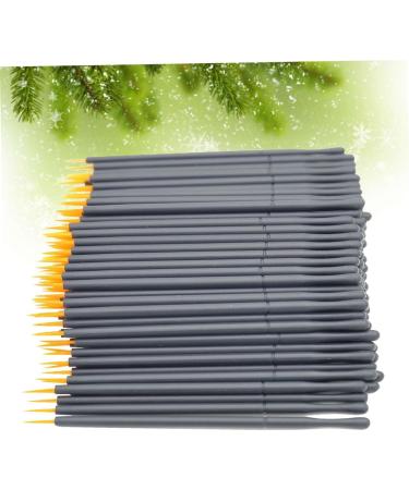 Mikinona 100pcs Eye Makeup Tools White Liquid Eyeliner White Makeup Brushes Eyeliner Brushes Fine Point 15cmX10cm Orange - Buy Online on GoSupps.com