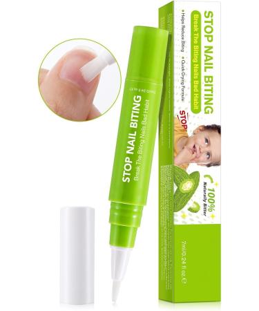 Arr t de l'Onychophagie pour Stylo Vernis Ongles 7ml Anti-Succion de Pouce et Morsures Solution Am re Naturelle de Pr vention pour Personnes Sujettes l'Onychophagie Femmes Hommes - Buy Online on GoSupps.com
