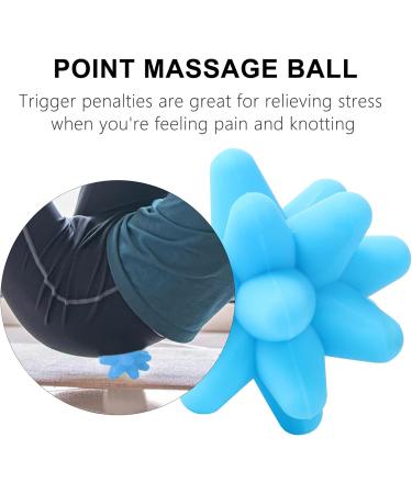 Gleavi 3-in-1 Star Fitness Ball Massage Tool for Plantar Fasciitis - Neck & Shoulder Massager Silicone Deck Ball for Kids & Adults - Perfect for Pain Relief & Relaxation - Buy Online on GoSupps.com