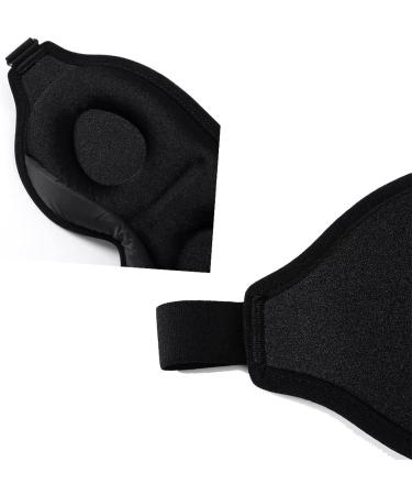 Ultra Soft Blackout Sleep Mask for Men and Women - Comfortable Eye Shade Cover for Travel, Nap, and Sleeping - Buy Online on GoSupps.com