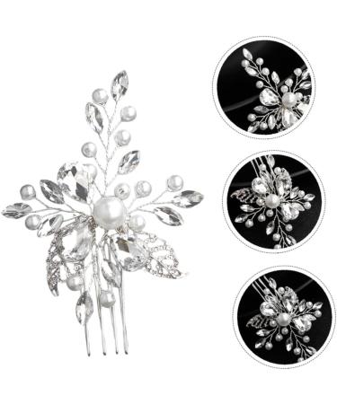 MAGICLULU 1 PC Alloy Hair Comb Creative Hair Prop Elegant Headdress Charming Bridal Headdress Hair Comb for Women Handmade Headdress Unique Head-wear Exquisite Comb Sweet Hair Supply - Buy Online on GoSupps.com