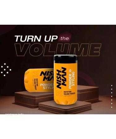 Nishman 2 Pack Mattifying Volume Wax Powder - Professional Hair Styling Product - Buy Online on GoSupps.com