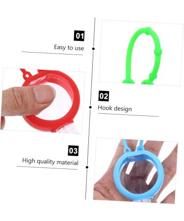 DOITOOL 8 Sets Travel Bottle with Hook Silicone Bottle Silica Gel Soft Rubber - Buy Online on GoSupps.com