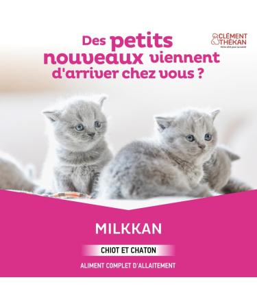 Cl ment Th kan - Milkkan Milk - Powdered Milk - Complete milk replacer for puppies and kittens - 400 g (2x200 g) - Buy Online on GoSupps.com