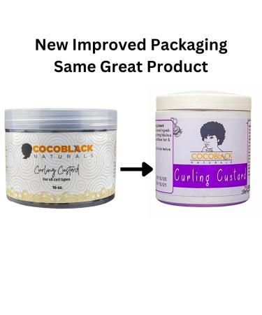 CocoBlack Naturals Curling Custard for Type 4c Hair | 16 fl oz - Ghanaian Formula - Buy Online on GoSupps.com