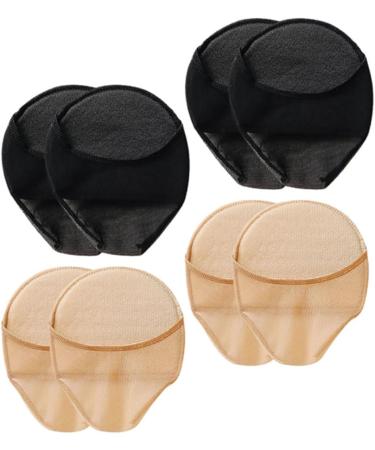 minkissy 12 Pairs Half Socks Toe Socks for Heels Heel Pads for High Heels Compact Forefoot Pads Metatarsal Pads Women Topper Liner Socks Toe Covers Protector Silicone Breathable Women's - Buy Online on GoSupps.com