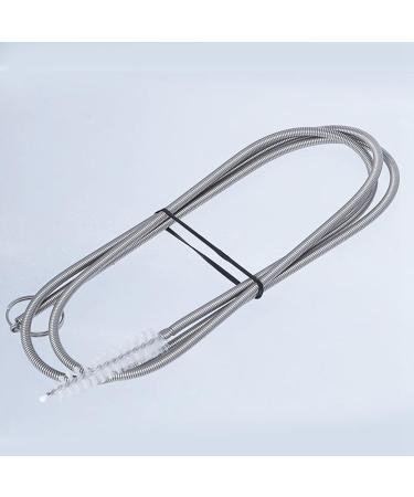 Restokki Flexible Stainless Steel Drain Brush - Multifunctional Bendable Pipe Cleaner Tool for Easy Cleaning - Buy Online on GoSupps.com