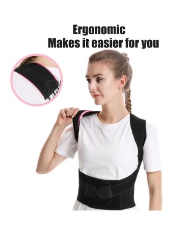 Adjustable Posture Corrector Men and Women - Adjustable Back Posture Belt Back Brace Posture Corrector Back Straightener Posture Corrector Scoliosis Lower Back Brace- Office Home (XXXL) - Buy Online on GoSupps.com