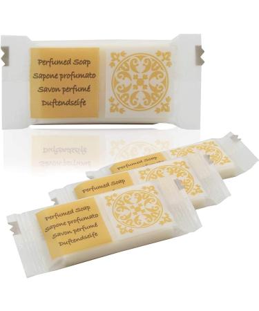  MAQA MAQA Pack of 100 Disposable Hotel Soap Bars 10g Courtesy Line for Hotels and B&Bs Mini Body Soap - Buy Online on GoSupps.com