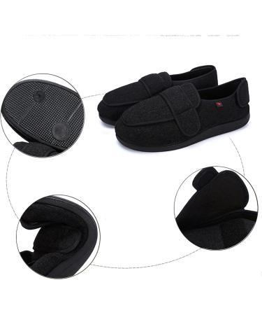 Diabetic Bunion Shoes for Women and Men - Extra Wide Adjustable Closure Lightweight Walking Shoes for Swollen Feet (Red, Size 4.5) - Buy Online on GoSupps.com