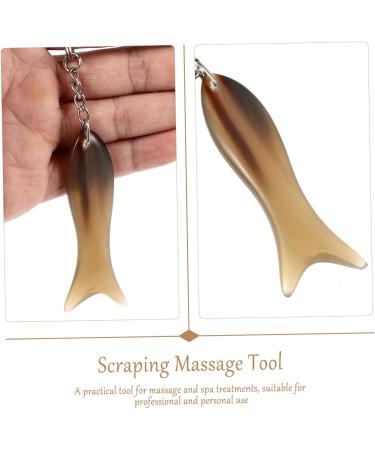 Lurrose Scratch Board Key Riper - Trigger Point Massage Tool & Facial Roller Spa Ornament (12x2.5cm) - Best International Shipping - Buy Online on GoSupps.com