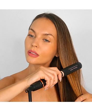 Infrarose Styler Flat Iron - One Pass Hair Straightening - Infrared Therapy - Adjustable Temperature - Ceramic Plates - Dual Voltage - Buy Online on GoSupps.com