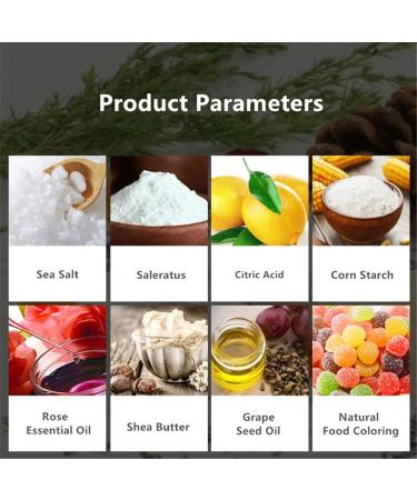 Y-KINZ Bath Bombs Gift Set 6 Pieces Foam Bath Bombs Vegetarian Bath Bombs Rich in Essential Oils Moisturizes Dry Skin Gifts for Women Mom Girlfriend - Buy Online on GoSupps.com