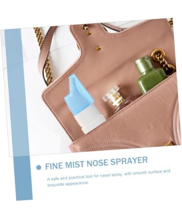 Mikinona 6pcs 70ml Nasal Spray Bottles - Travel-Sized Container for Medications and Cleaning - Empty Bulk Drug Dispenser - Buy Online on GoSupps.com