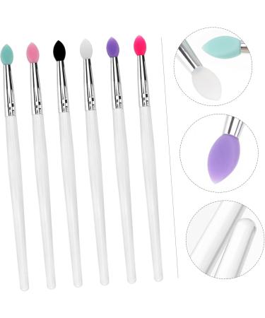 Beatifufu 6PCS Eye shadow brush eye makeup Dual Sided eyeshadow brush kit sponge Foundation Brush - Buy Online on GoSupps.com