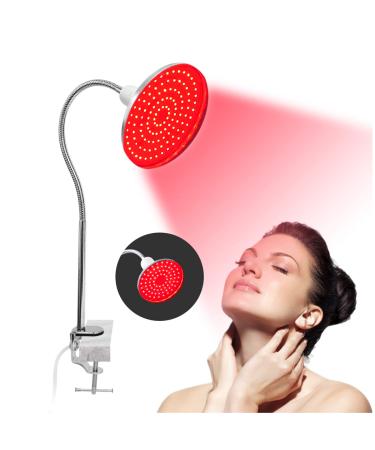 Led Red Light Therapy Lamp, 660nm Red Light Device Set with Stand for Skin