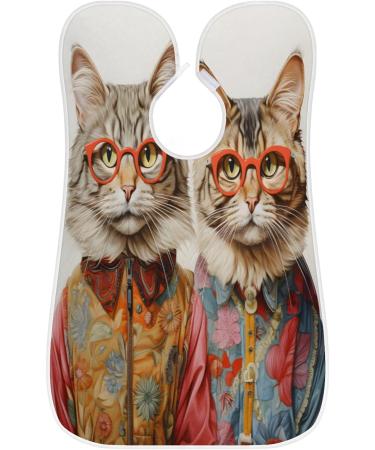 Buy Cats Beard Bib Apron - Beard Hair Catcher for Men | Perfect Father's Day & Christmas Gift - Buy Online on GoSupps.com
