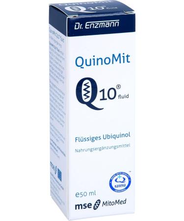 Quinomit Q10 Fluid Drops 50ml - Premium Anti-Aging Supplement for Healthy Skin & Energy - International Shipping Available - Buy Online on GoSupps.com