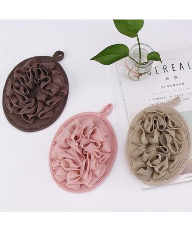 Exceart 3 Pcs Bath Balls & Mesh Shower Sponges | Soft Body Exfoliator Puffs for Face & Body Cleaning - Buy Online on GoSupps.com