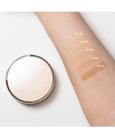 ARTDECO Hydra Mineral Compact Foundation - Medium Beige N 65 (0.35 Oz) | Hydrating Matte Finish | Refillable & Vegan | Makeup - Buy Online on GoSupps.com