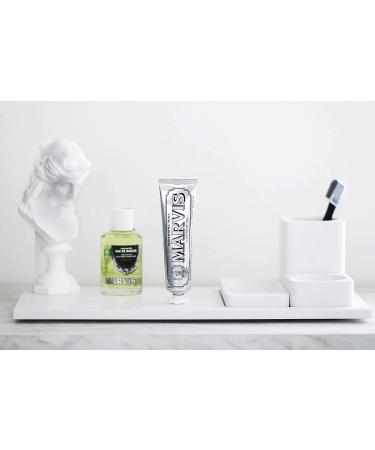 Marvis Strong Mint Mouthwash Concentrate 4.1 Fl Oz - Freshen Breath and Enhance Oral Health - Buy Online on GoSupps.com