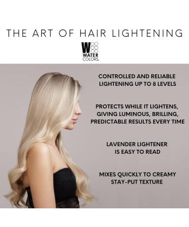 Watercolors Lightener - 8 Levels Lift Hair Bleach & Conditioning Dye Maintenance (1 oz Packette - Buy Online on GoSupps.com