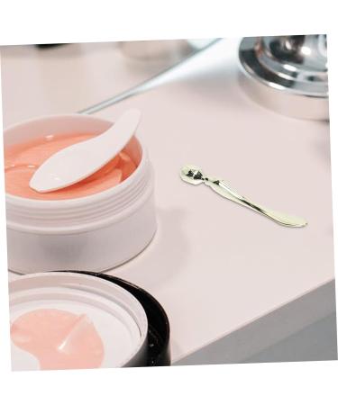 WOONEKY 2pcs Eye Cream Stick Eye Creams Face Massage Spoon Makeup Applicator Face Massage Applicator Female Eye Massage Tool Women Beauty Supply Salon Supply Zinc Alloy Metal 8x1cm Golden - Buy Online on GoSupps.com