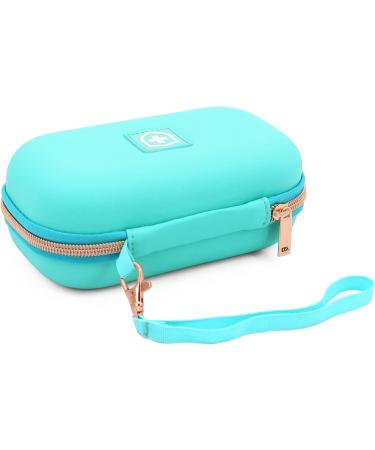 CASEMATIX Turquoise Asthma Inhaler Case for Travel Fits Spacer Mask and Accessories Case Only - Buy Online on GoSupps.com
