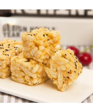 Sachima Soft Flour Cake Sesame Soft Pastry Rice Krispies Treats Crispy Chewy Scallion Biscuit 200g/pack Chinese Sweet Traditional Dessert Childhood Memories Snack Cookies (Mixed Flavors 2pack) Mixed flavors 2pack - Buy Online on GoSupps.com