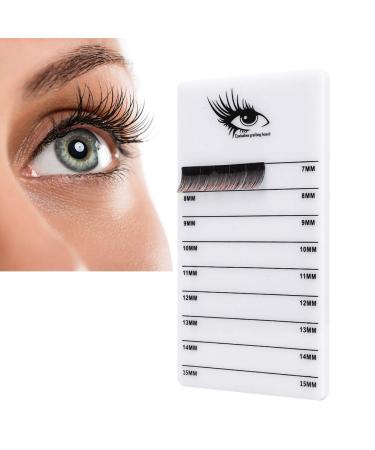 7-15mm Eyelash Tray Stand Lashes Extension Grafting Planting Acrylic Board Makeup Tool